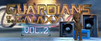2 continues the team's adventures as they traverse the outer reaches of the cosmos. Guardians Of The Galaxy Vol 2 2017 Art Of The Title