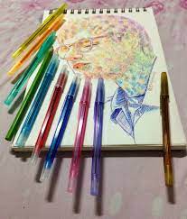 Tiktus color art youtube statistics & channel analytics. Ulog 004 Colorful Portrait Of Ed Sheeran Using Titus Pen Steemit