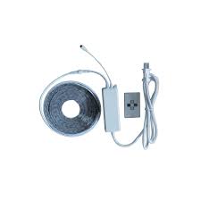 Commercial Electric 24 Ft Led Bright White Indoor Outdoor Tape Light Kit Dc9521wh A The Home Depot Tape Lights Commercial Electric Led Tape Lighting