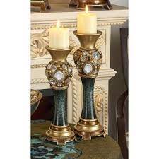 These modern candle holders will add a touch of luxury to your living space. Overstock Com Online Shopping Bedding Furniture Electronics Jewelry Clothing More Candle Holders Green Candle Holders Green Candle