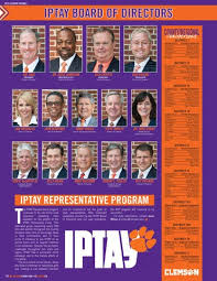 2015 Clemson vs. Florida State Football Gameday Program by Clemson Tigers