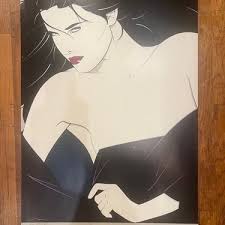 Patrick Nagel Playboy Portfolio II Poster Framed Signed
