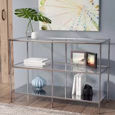 Willa Arlo Interiors Janelle Console Table Reviews Wayfair Mirrored Console Table Console Table Console Table Decorating