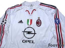 Upload, livestream, and create your own videos, all in hd. Ac Milan 2004 2005 Away Match Issue Long Sleeve Shirt 9 Inzaghi Online Store From Footuni Japan