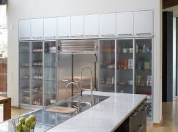 glass kitchen cabinet doors  modern