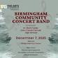 Birmingham Community Concert Band- Christmas Concert - Gardendale Civic Center, 857 Main St Event Image