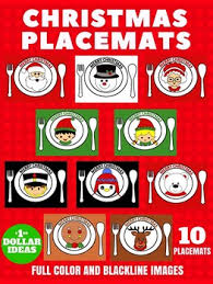 Enjoy the elegance of each uniquely beautiful ornament as you color these christmas coloring placemats. Christmas Placemats To Color Worksheets Teaching Resources Tpt