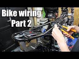 Bike Wiring Part 2 Youtube Motorcycle Wiring Diy Motorcycle Bike