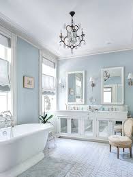 Blue Master Bathrooms Transitional Bathroom White Master Bathroom White Bathroom Designs Light Blue Bathroom