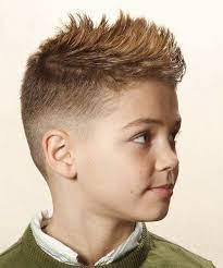 Side swept hair with side fade Haircut Style For Kids 2019 Hair Style Kids