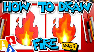How to draw shin chan. How To Draw The Fire Emoji Youtube