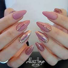 alinahoyonailartist nailart nails nailartmagazine prettynails nailtime nailartaddict gelnagels love nailproduct ネイルのアイデア パープル ネイル ピンクネイル キラキラ