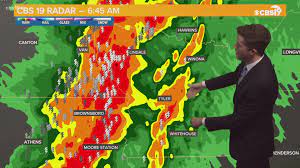 Flash, urban, and small stream flooding, along with isolated river flooding is possible from arkansas into kentucky through wednesday. Storms Expected To Roll Into East Texas Overnight Cbs19 Tv