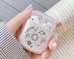 Lavender Airpods Case Personalized Case Custom Cover Apple Air Etsy In 2020 Airpod Case Case Unique Iphone Cases