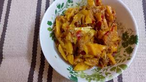 Resep ikan bakar sambal mangga muda ikan nila 1kg bumbu oles bawang merah 7btir hai guys hari ini saya membagikan resep sambal mangga terasi resep ini cocok bagi. Resepi Sambal Pauh Ikan Kering Catatan Sue Izza