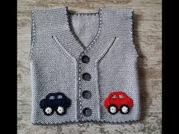 Erkek Bebek Yelek Modelleri 2017 Knit Baby Vest Baby Knitting Patterns Orgu Bebek