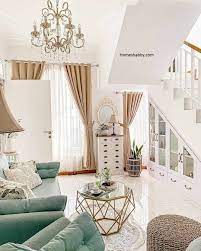 Ruang tamu yang ada tangganya. 6 Ruang Tamu Minimalis Dekat Tangga Yang Paling Populer Homeshabby Com Design Home Plans Home Decorating And Interior Design