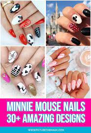 Even now when the name disney comes to our mind the pictures of minnie and mickey mouse flashes by. Updated 30 Awesome Minnie Mouse Nail Designs November 2020