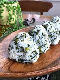 青菜 おにぎり