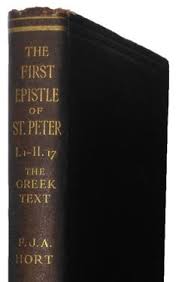 It must have been very pleasant to his heart to write those words, — not peter, who denied his master. 1 Peter 1 2 17 Greek Text Commentary By Fenton Hort Biblical Studies
