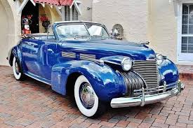 Image result for Carlear Blue 1940 Cadillac