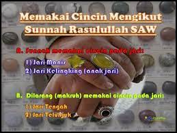 Pastikan cincin yang dibeli tidak terlalu longgar atau tidak terlalu ketat. Pemakaian Cincin Mengikut Sunnah Hargaemas My