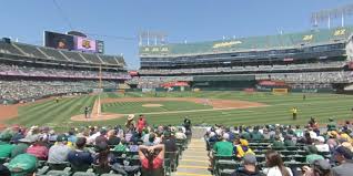 ringcentral coliseum section 114 oakland athletics