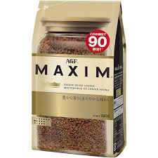 Preserving the flavour and aroma of the original bean. Agf Maxim Freeze Dried Instant Coffee 180g