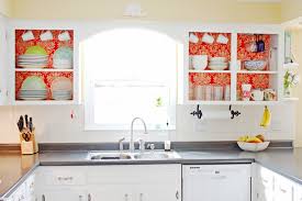 Budget Kitchen Hack Remove Doors On Cabinets For Instant Open Shelving Houzz Au