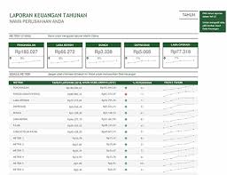 Finden sie sichere und vertrauenswürdige office excel! Laporan Keuangan Tahunan