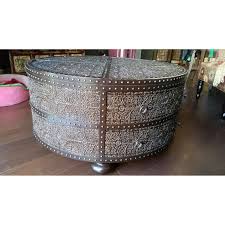The coffee table ships flat to your door and requires assembly upon opening. Z Gallerie Zanzibar 2 Drawer Coffee Table Aptdeco