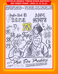 1 New Message Kode Syair Hongkong 12 November 2020 Forum Syair Togel Hongkong Singapura Sydney