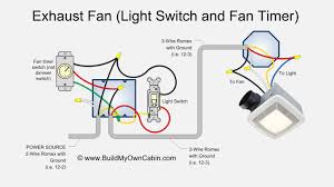 Usually, there is no connection between this switch and the fan capacitor; Exhaust Fan Wiring Diagram Fan Timer Switch