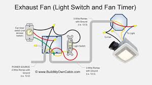 Exhaust Fan Wiring Diagram Fan Timer Switch