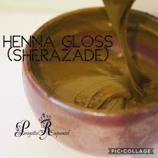 Prende il nome da un prodotto della lush, andato fuori produzione, che consisteva proprio in un impacco riflessante per capelli. Henna Gloss O Sherazade Official Progetto Rapunzel Italia