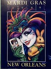 Mardi Gras Poster In Art Posters for sale