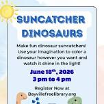 Dinosaur Suncatchers