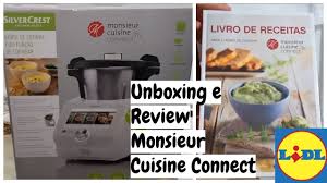 Monsieur Cuisine Connect I Unboxing E Configuracao Passo A Passo Review Robot De Cozinha Lidl Youtube