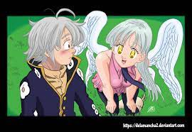 According to his power level, estarossa has the highest amount of strength measured accurately thus far in the series. Estarossa And Elizabeth Nanatsu No Taizai 265 By Delamancha2 Seven Deadly Sins Anime Seven Deady Sins Seven Deadly Sins