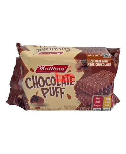 chocolate puff 100g