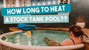Gas pool heaters offer the fastest heating of all the options in this post. How Long Does It Take To Heat A Stock Tank Youtube