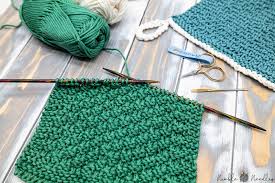 It's stretchy and reversible, looking great on both sides of the work; Free Easy Knitted Dishcloth Pattern For Beginners Detailed Instruction