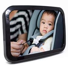Baby Mom Back Seat Baby Mirror Rear View Baby Car Seat Mirror Wide Convex Shatterproof Glass And Fully Baby Car Seat Mirror Baby Car Seats Car Seat Mirrors