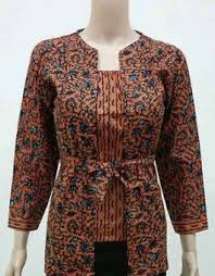 Baju Batik Wanita Kutu Baru Lengan Panjang Model Terbaru 2015 265x340 Jpg 265 340 Model Pakaian Model Baju Wanita Pakaian Kerja