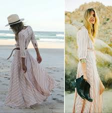 How do you spell designer. Spell Dresses Spell Designs Island Boho Dress Gown Coral Stripes Poshmark