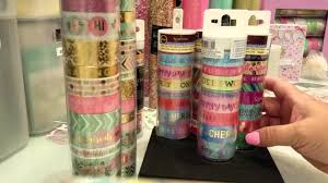 New Beautiful Washi Tape From Michaels Youtube