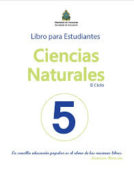 Ciencias naturales grado 6° generación primaria Ciencias Naturales Libro Para Estudiantes Quinto Grado Guao