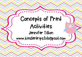 Concepts Of Print Activities From Kindertrips Freebie Concepts Of Print Letter Sorting Activities Literacy Work Stations