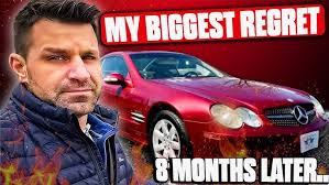 First Time Racer Encounters PROBLEMS Racing a 2004 SL500 R230 at the 2023  Korbel Hillclimb