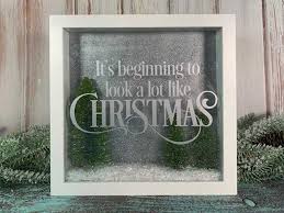 Shadow box framing and matting is the ideal means to beautifully display and safeguard. Diy Glitter Christmas Shadow Box Burton Avenue